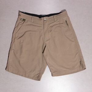 Howler Bros Horizon Hybrid Ripstop Shorts Men's 36 Brown Utility Cargo Outdoor